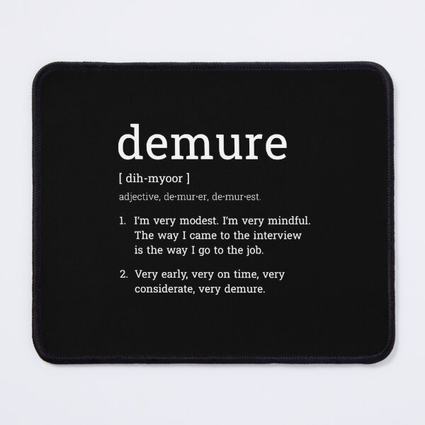 Item preview, Copy of Very Mindful, Very Demure - White designed and sold by craycrayowl.