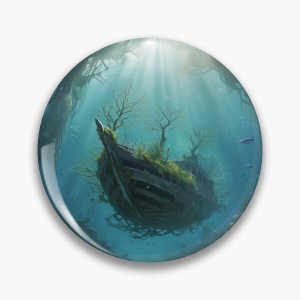 Item preview, Mystical Sunken Ship" designed and sold by MAYSO999.