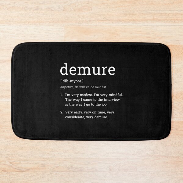 Item preview, Copy of Very Mindful, Very Demure - White designed and sold by craycrayowl.