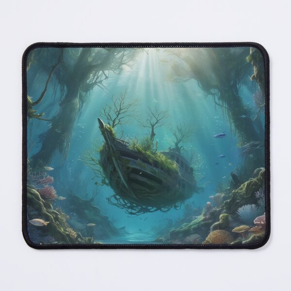 Item preview, Mystical Sunken Ship" designed and sold by MAYSO999.