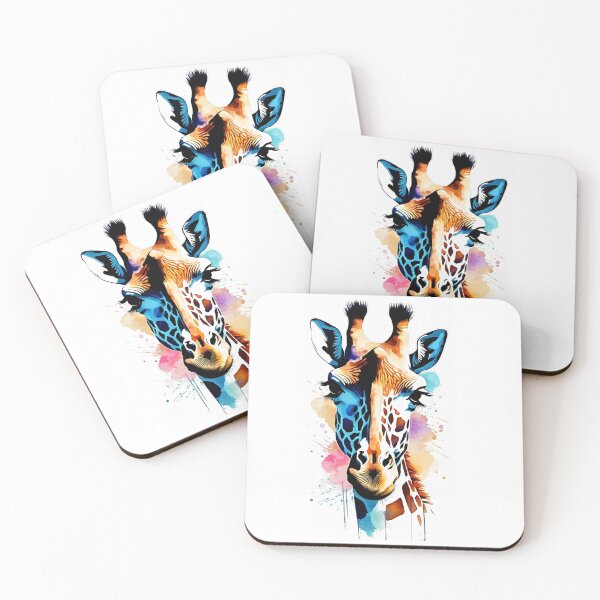 Item preview, Giraffe in Watercolor designed and sold by MystAvalon.