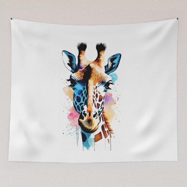Item preview, Giraffe in Watercolor designed and sold by MystAvalon.