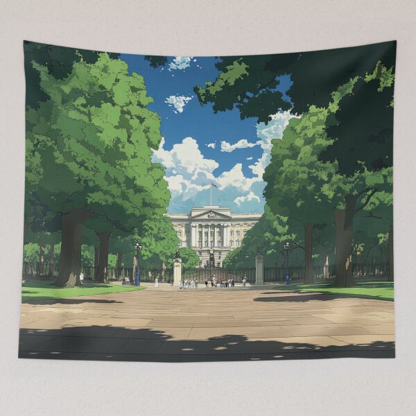 Item preview, Buckingham Palace | Anime style designed and sold by ComicsFactory.
