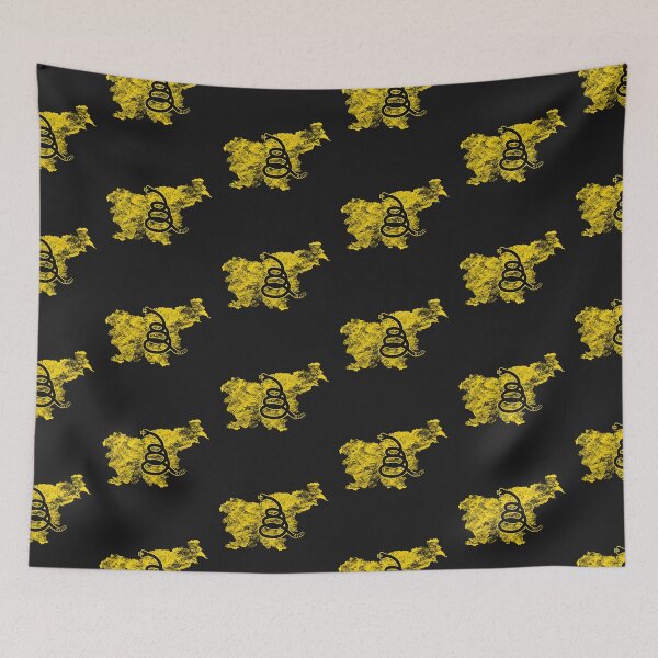 Item preview, Distressed SLOVENIA  - Freedom Is The Superpower - Modern Gadsden Snake Flag - Dont Tread On Me design designed and sold by pelagio.