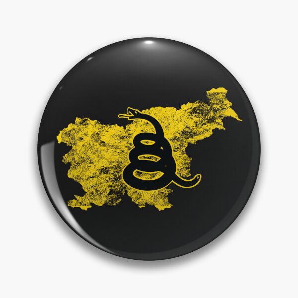 Item preview, Distressed SLOVENIA  - Freedom Is The Superpower - Gadsden Snake Flag - Dont Tread On Me design silhouette designed and sold by pelagio.