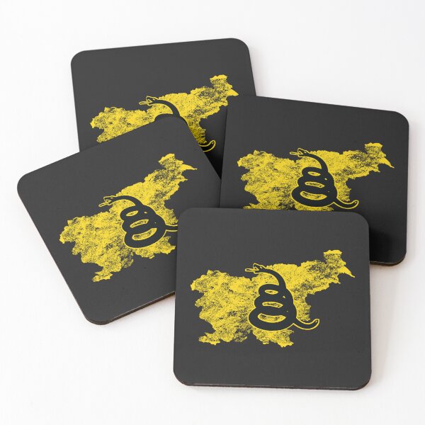 Item preview, Distressed SLOVENIA  - Freedom Is The Superpower - Gadsden Snake Flag - Dont Tread On Me design silhouette designed and sold by pelagio.