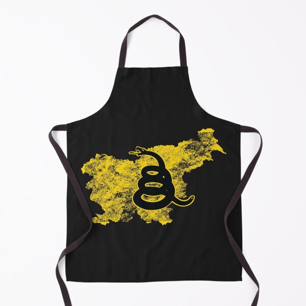 Item preview, Distressed SLOVENIA  - Freedom Is The Superpower - Gadsden Snake Flag - Dont Tread On Me design silhouette designed and sold by pelagio.