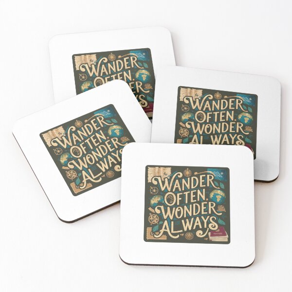 Item preview, Traveling Journeys : "Wander Often, Wonder Always" designed and sold by deluxedigital1.