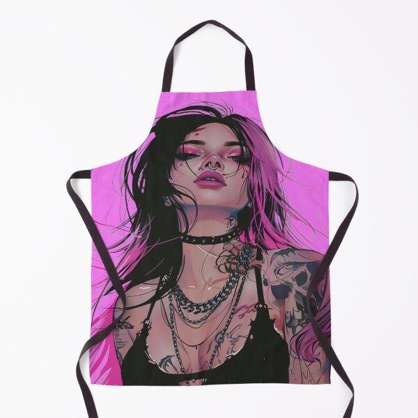 Aperçu de l'œuvre fille punk créée et vendue par CursedbyLilith.
