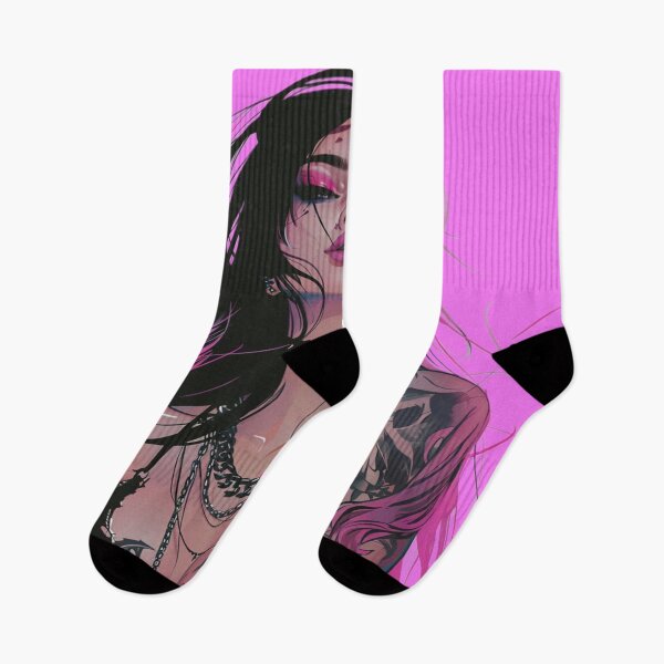 Aperçu de l'œuvre fille punk créée et vendue par CursedbyLilith.