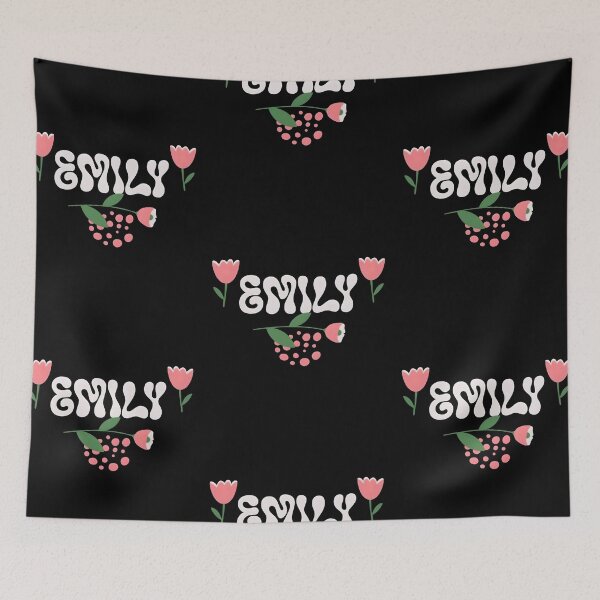 Item preview, Emily name, cute girly  designed and sold by Merchattack.