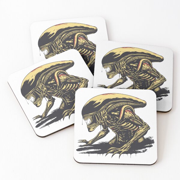 Item preview, Creeping Xenomorph Horror Art | Sci-Fi Alien Illustration designed and sold by Petru&Myself.