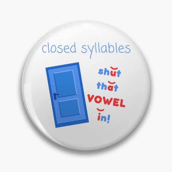 Item preview, closed syllable shirt designed and sold by Jo Myers.