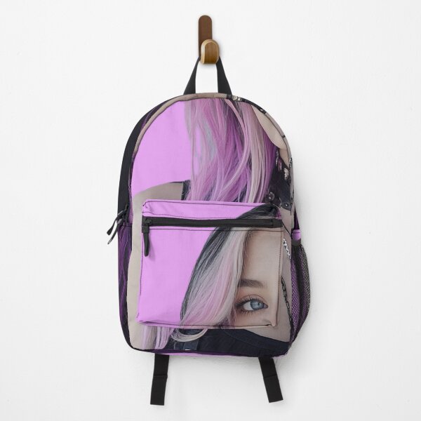 Aperçu de l'œuvre fille punk violette créée et vendue par CursedbyLilith.