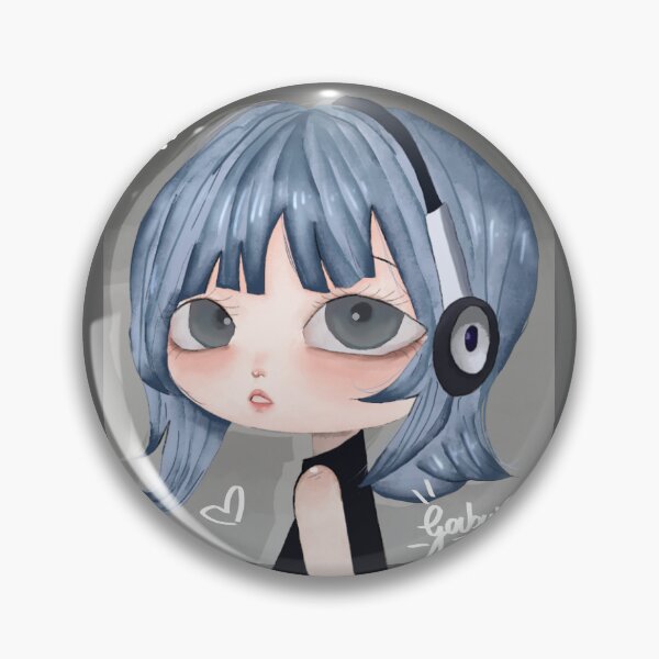 Item preview, Menina fofa cyberpunk designed and sold by HtppsGabyCute.