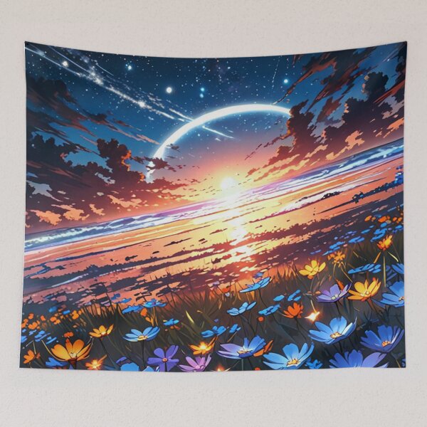 Item preview, Oceanfront Blossoms designed and sold by ArtfullMinds.