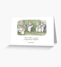 Brambly Hedge Namenszeremonie Grußkarte