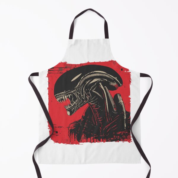 Item preview, Red Xenomorph Horror Art | Sci-Fi Alien Illustration designed and sold by Petru&Myself.
