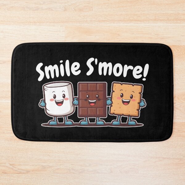 Item preview, Smile S'more Delicious Smore Funny Marshmallow Chocolate & Graham Cracker designed and sold by KLArtzStore.