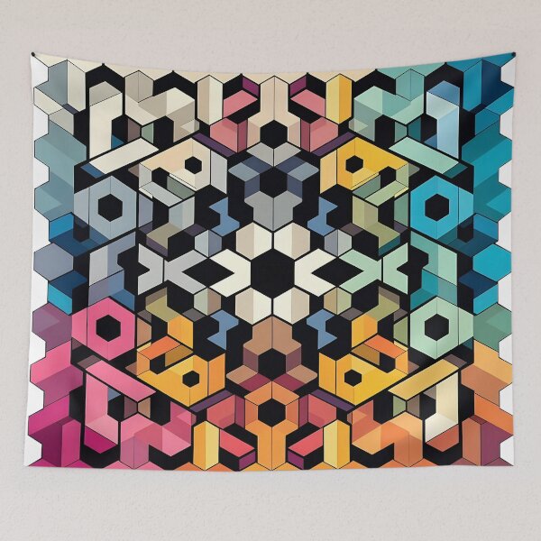 Item preview, Hexagonal Harmony designed and sold by CodeKatana.