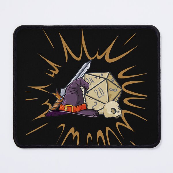 Item preview, RPG Dice, Hat, Sword and Skull designed and sold by DarkFablecation.