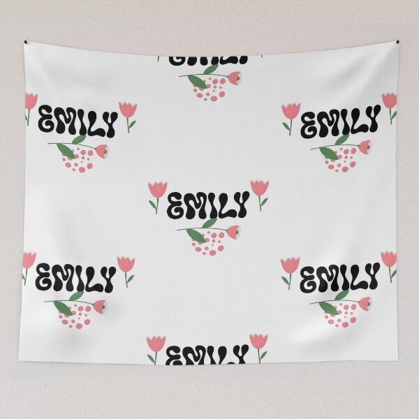 Item preview, Emily name, cute girly  designed and sold by Merchattack.