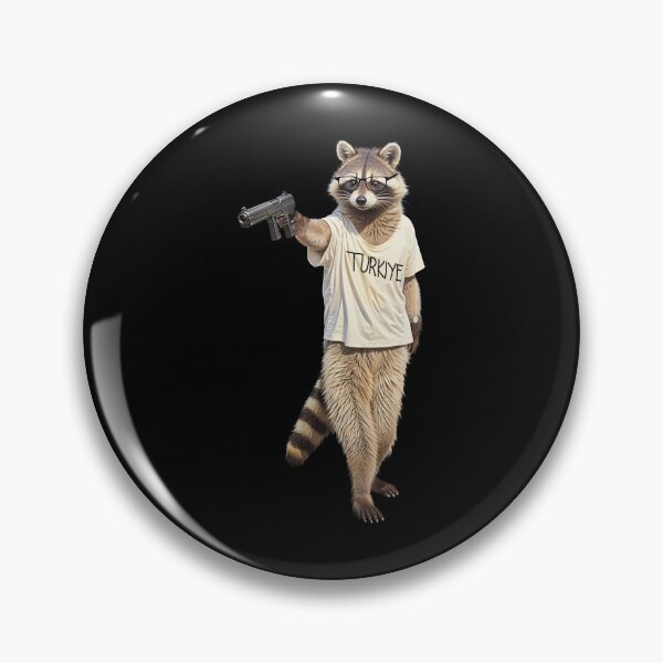Item preview, Yusuf Dikec Olympic Shooter  | Cute raccoon  designed and sold by TeeARTHY.