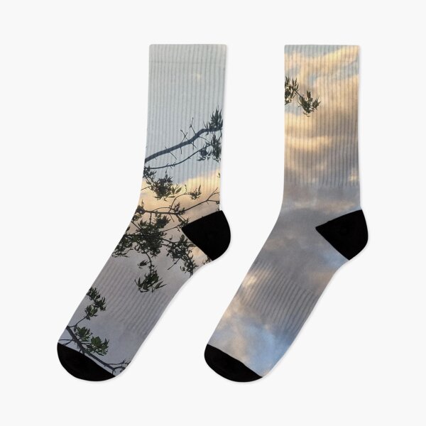 Item preview, Tree budding, colorful sky, springtime has arrived designed and sold by WhiteSoftPetals.