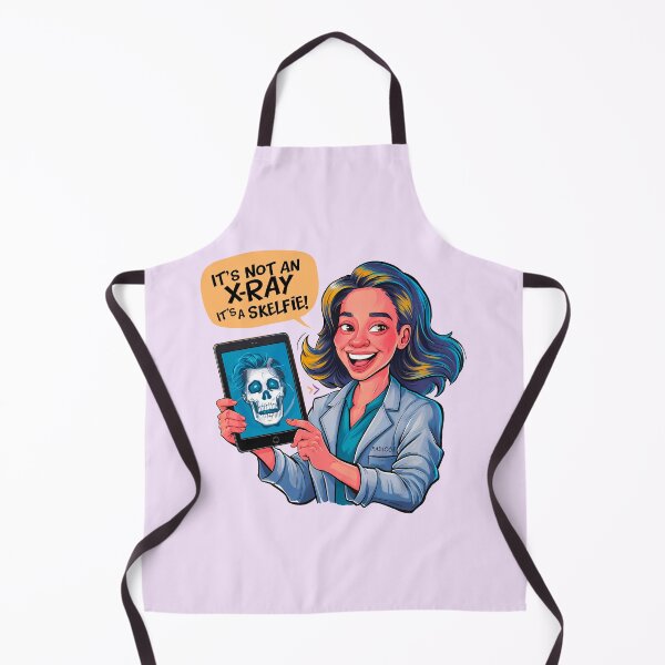 Item preview, It´s Not an X-Ray. It´s a Skelfie! - Female Radiologist designed and sold by Second Draft Visuals.