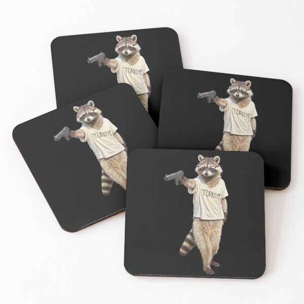 Item preview, Yusuf Dikec Olympic Shooter  | Cute raccoon  designed and sold by TeeARTHY.