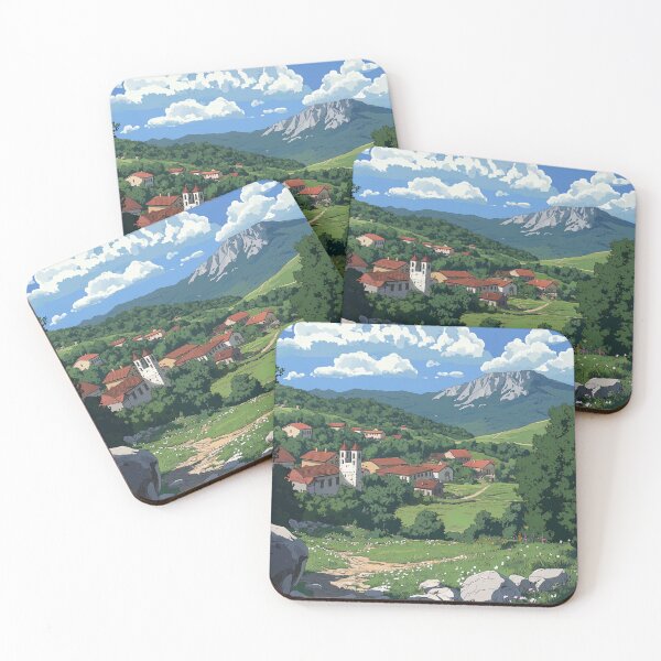 Item preview, Bulgaria landscape | Anime style designed and sold by ComicsFactory.