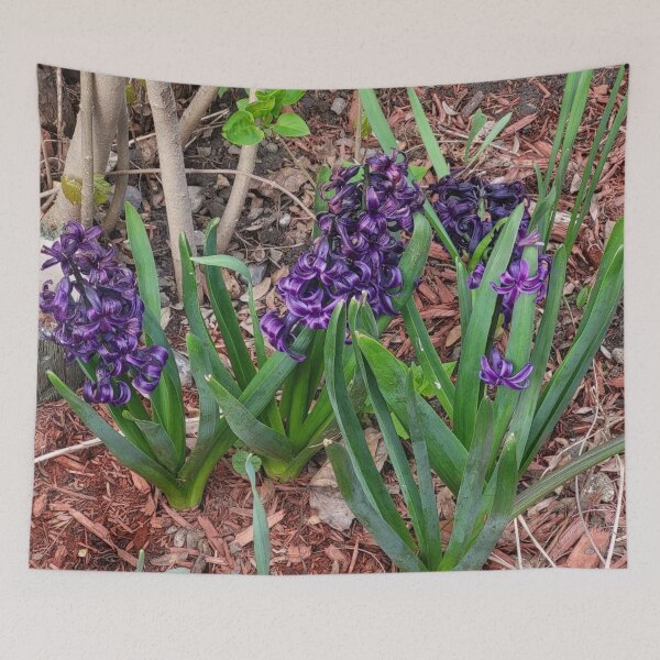 Item preview, Purple Springtime Flowers designed and sold by WhiteSoftPetals.
