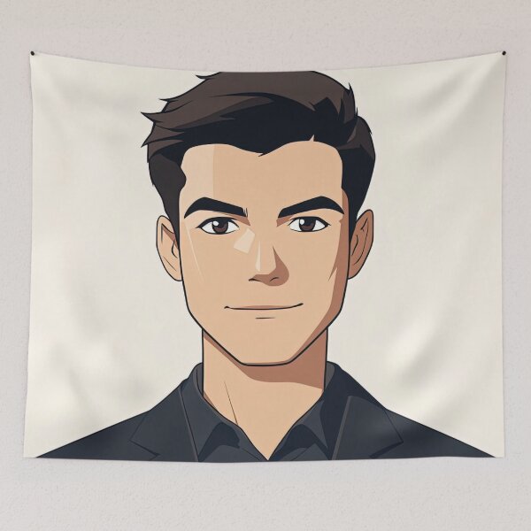 Item preview, Bulgarian man, portrait | Anime style designed and sold by ComicsFactory.