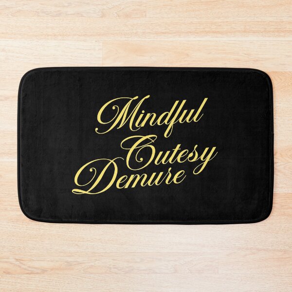 Item preview, Mindful, Cutesy, Demure - Yellow designed and sold by craycrayowl.