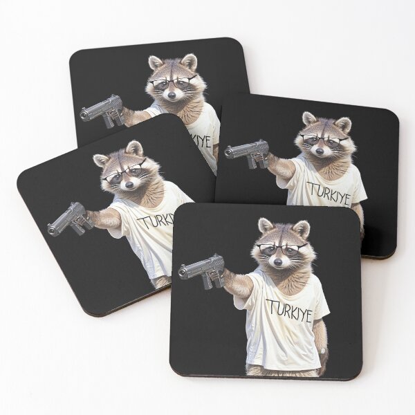 Item preview,  Yusuf Dikec Olympic Shooter  | Natural shooter Cute raccoon  designed and sold by TeeARTHY.