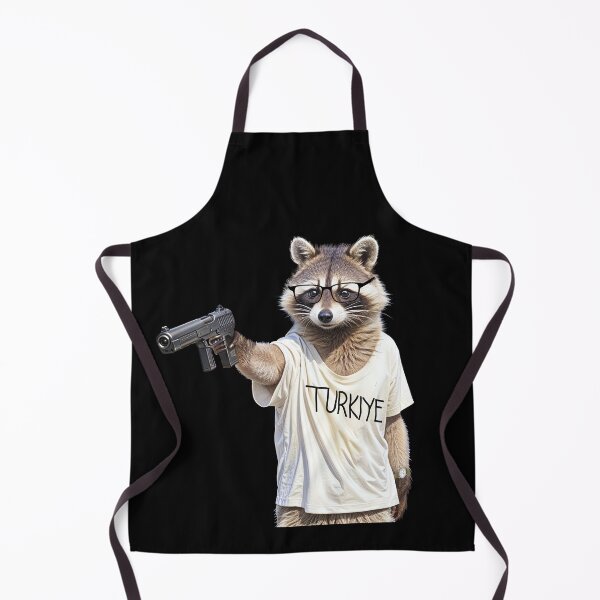 Item preview, Yusuf Dikec Olympic Shooter | Natural shooter Cute raccoon designed and sold by TeeARTHY.