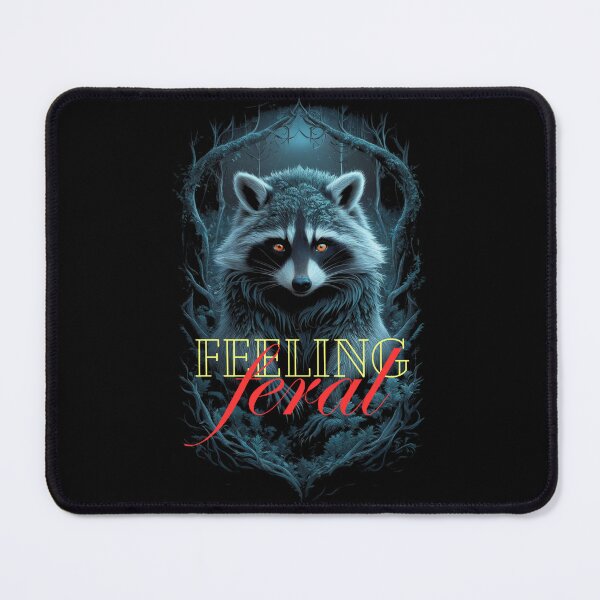Item preview, feeling feral raccoon designed and sold by By-LuQuiRRis.