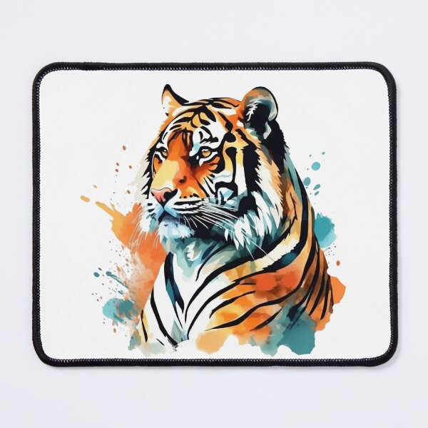 Item preview, Beautiful Tiger in Watercolor designed and sold by MystAvalon.
