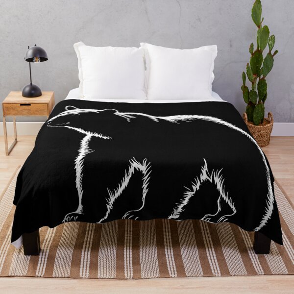 Item preview, Abstract minimalist art bear silhouette designed and sold by ChaosEdits.