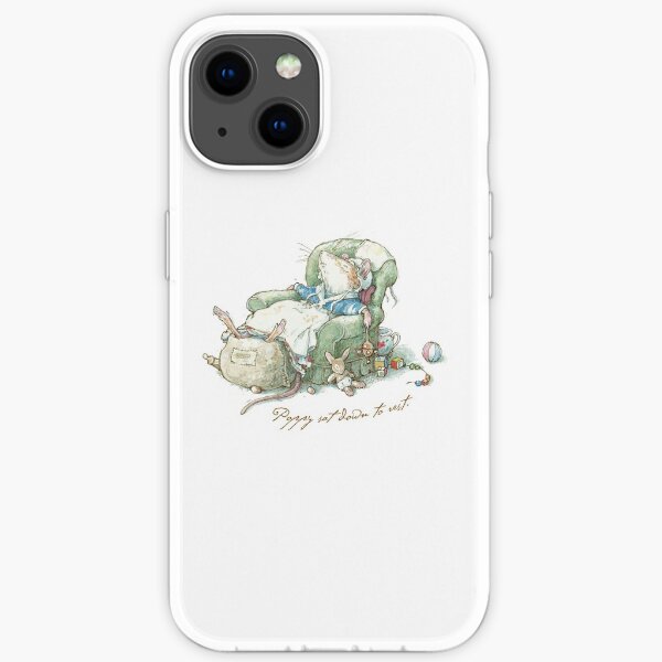 Brambly Hedge - Poppy sat down to rest iPhone Soft Case