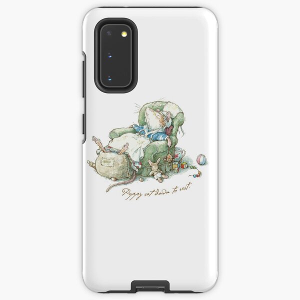 Brambly Hedge - Poppy sat down to rest Samsung Galaxy Tough Case