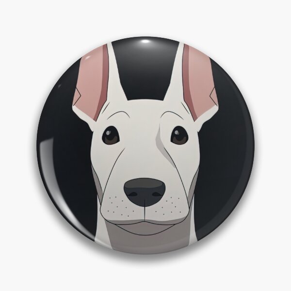 Item preview, Bull Terrier dog | Anime style designed and sold by ComicsFactory.