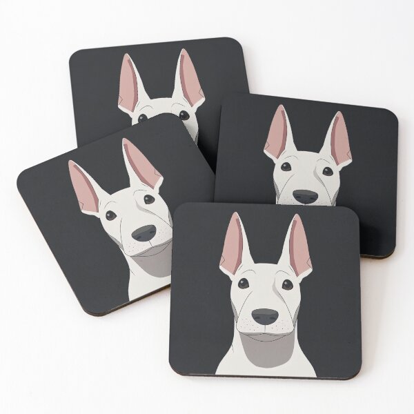 Item preview, Bull Terrier dog | Anime style designed and sold by ComicsFactory.