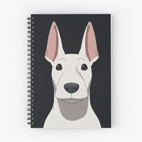 Item preview, Bull Terrier dog | Anime style designed and sold by ComicsFactory.