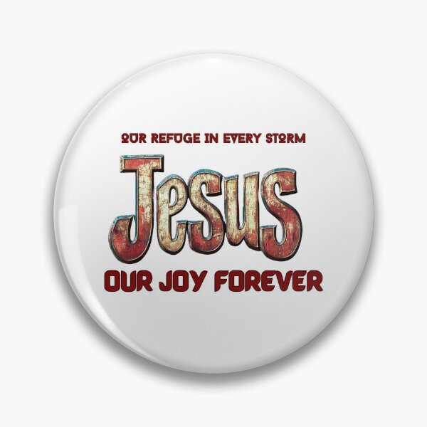Item preview, Jesus, our refuge in every storm, our joy forever. designed and sold by bAIryBarn.