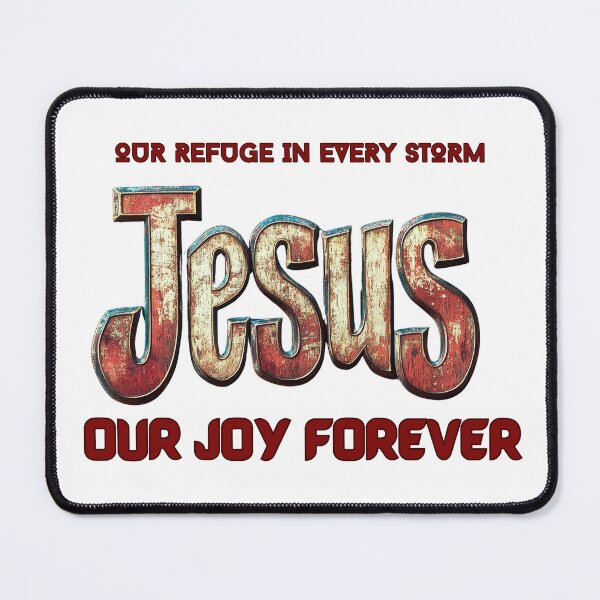 Item preview, Jesus, our refuge in every storm, our joy forever. designed and sold by bAIryBarn.