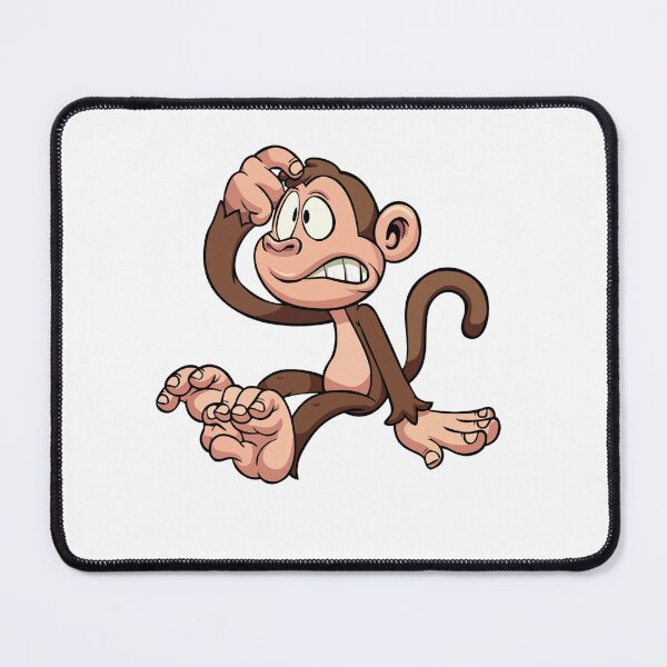 Item preview, confused monkey designed and sold by Gokuxtreme.
