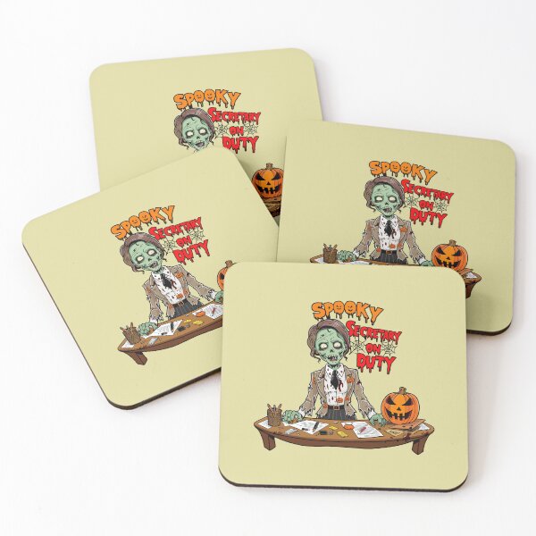 Item preview, Halloween Secretary Spooky Secretary on Duty designed and sold by MaateoDesign.