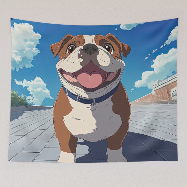 Item preview, Bulldog  | Anime style designed and sold by ComicsFactory.