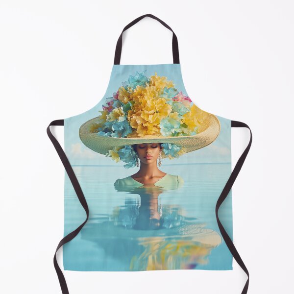 Item preview, "Bold Couture Panama Hat, Poolside Beauty" designed and sold by MacroArtHub.